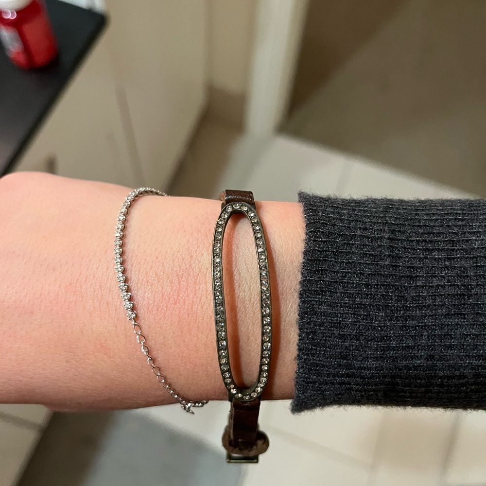 Leather bracelet